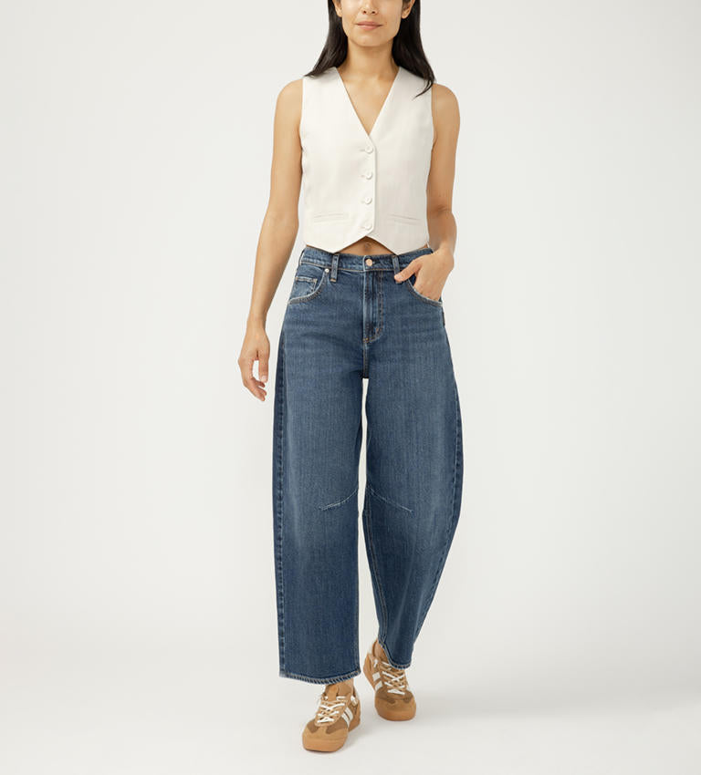 SILVER JEANS BARREL LEG JEAN